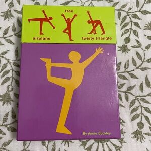 Chronicle Books The Kids' Yoga Deck - Purple and Yellow